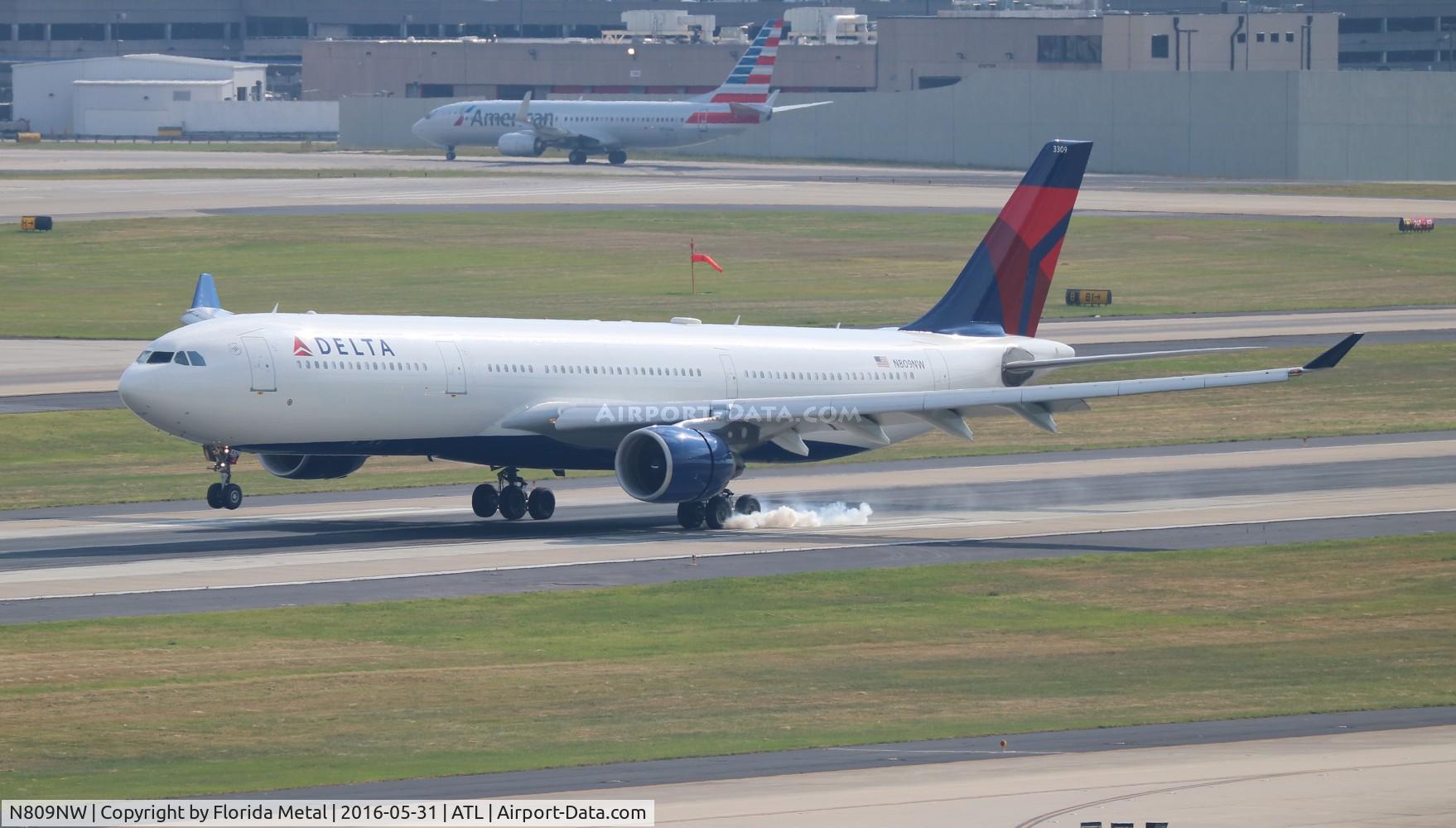 N809NW, 2005 Airbus A330-323 C/N 663, Delta