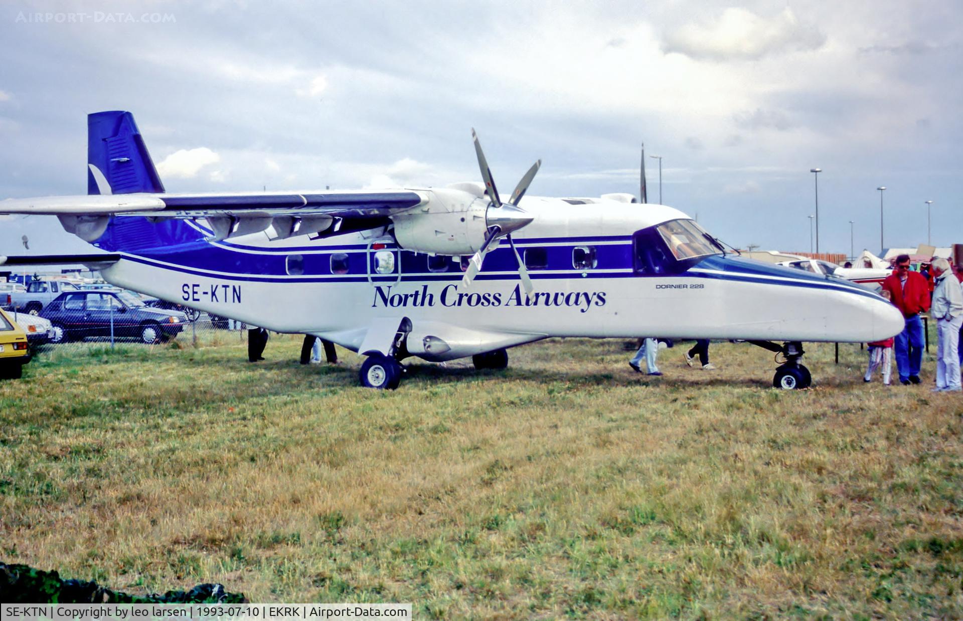 SE-KTN, 1984 Dornier 228-100 C/N 7024, Roskilde Air Show 10.7.93