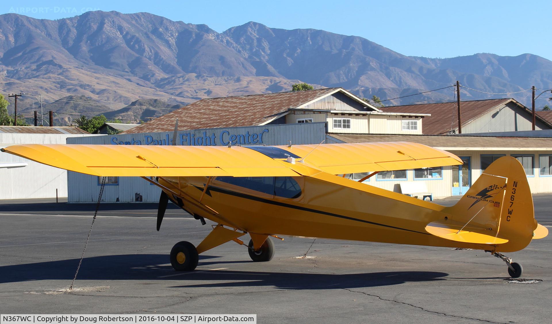 N367WC, Cub Crafters CC11-160 Carbon Cub SS C/N CC11-00151, 2010 CubCrafters CC11-160 CARBON CUB SS S-LSA, CubCrafters CC340 180 Hp for 5 minutes, 80 Hp continuous