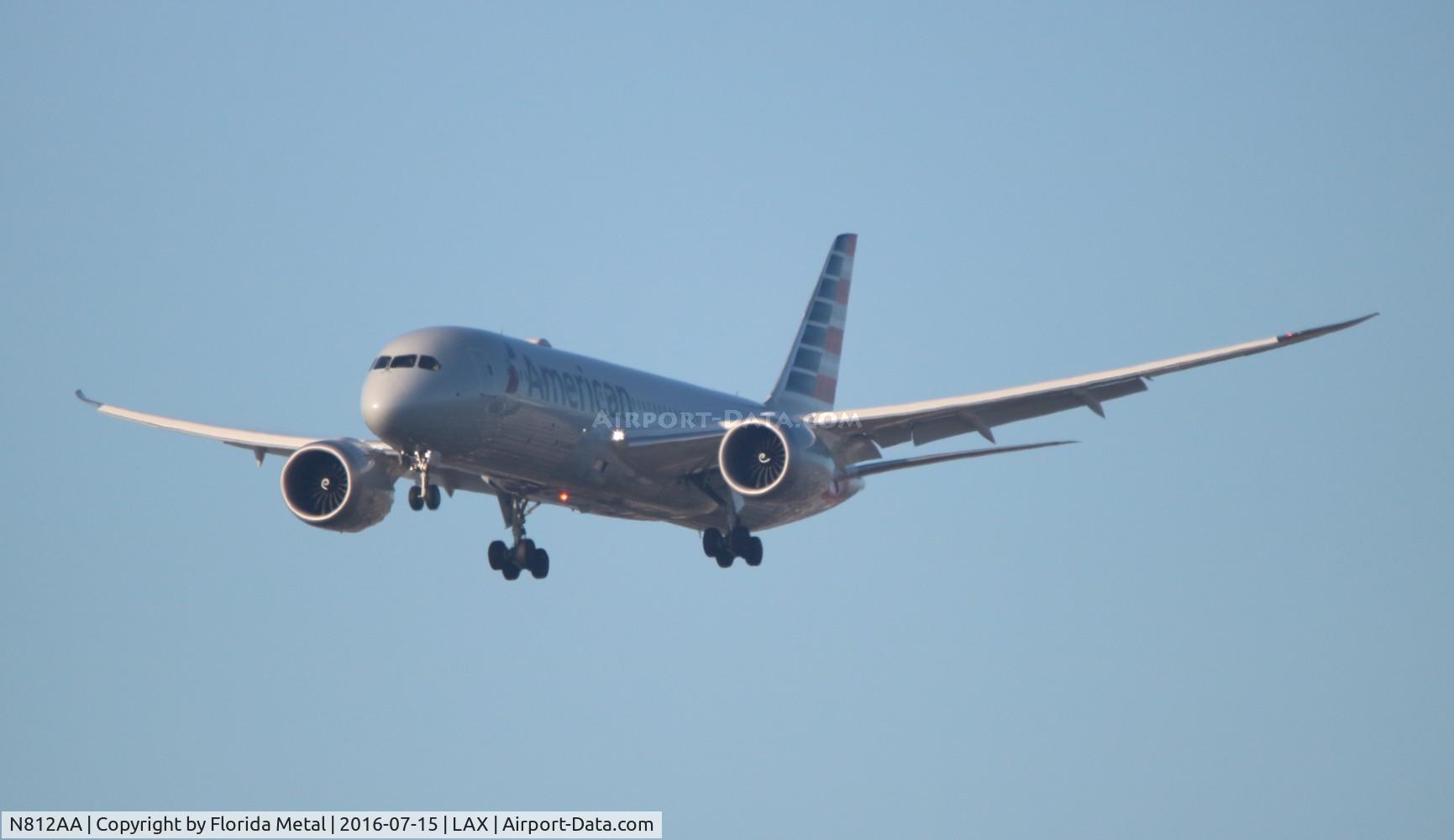 N812AA, 2015 Boeing 787-8 Dreamliner Dreamliner C/N 40630, American