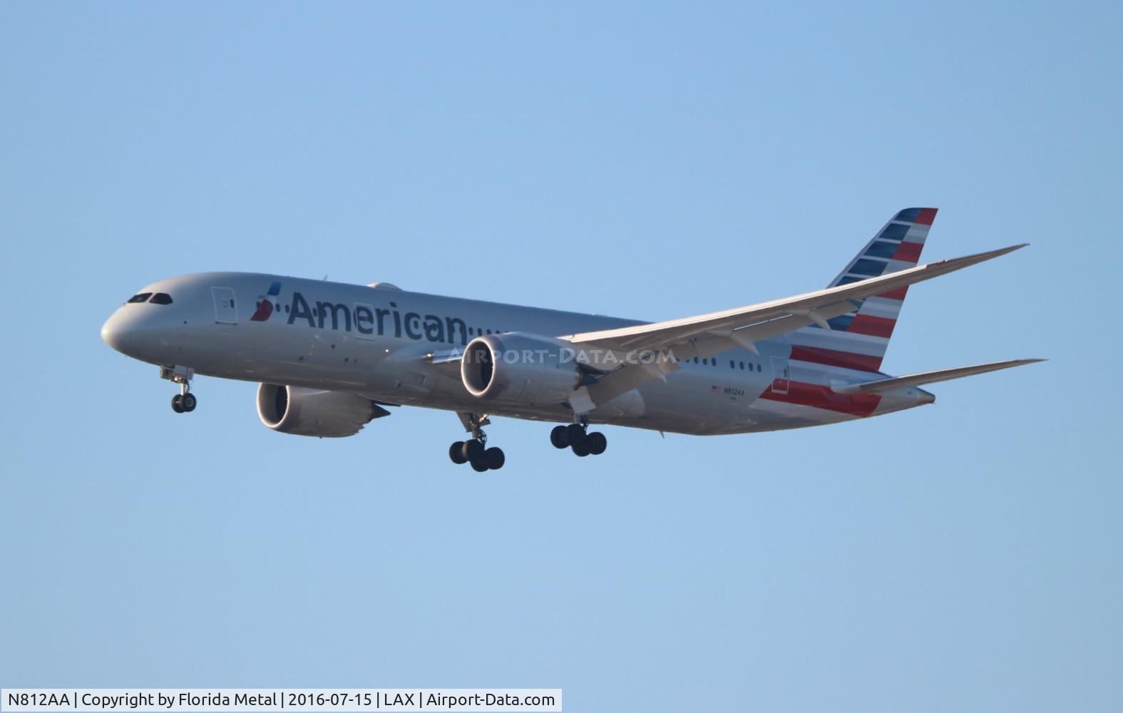 N812AA, 2015 Boeing 787-8 Dreamliner Dreamliner C/N 40630, American