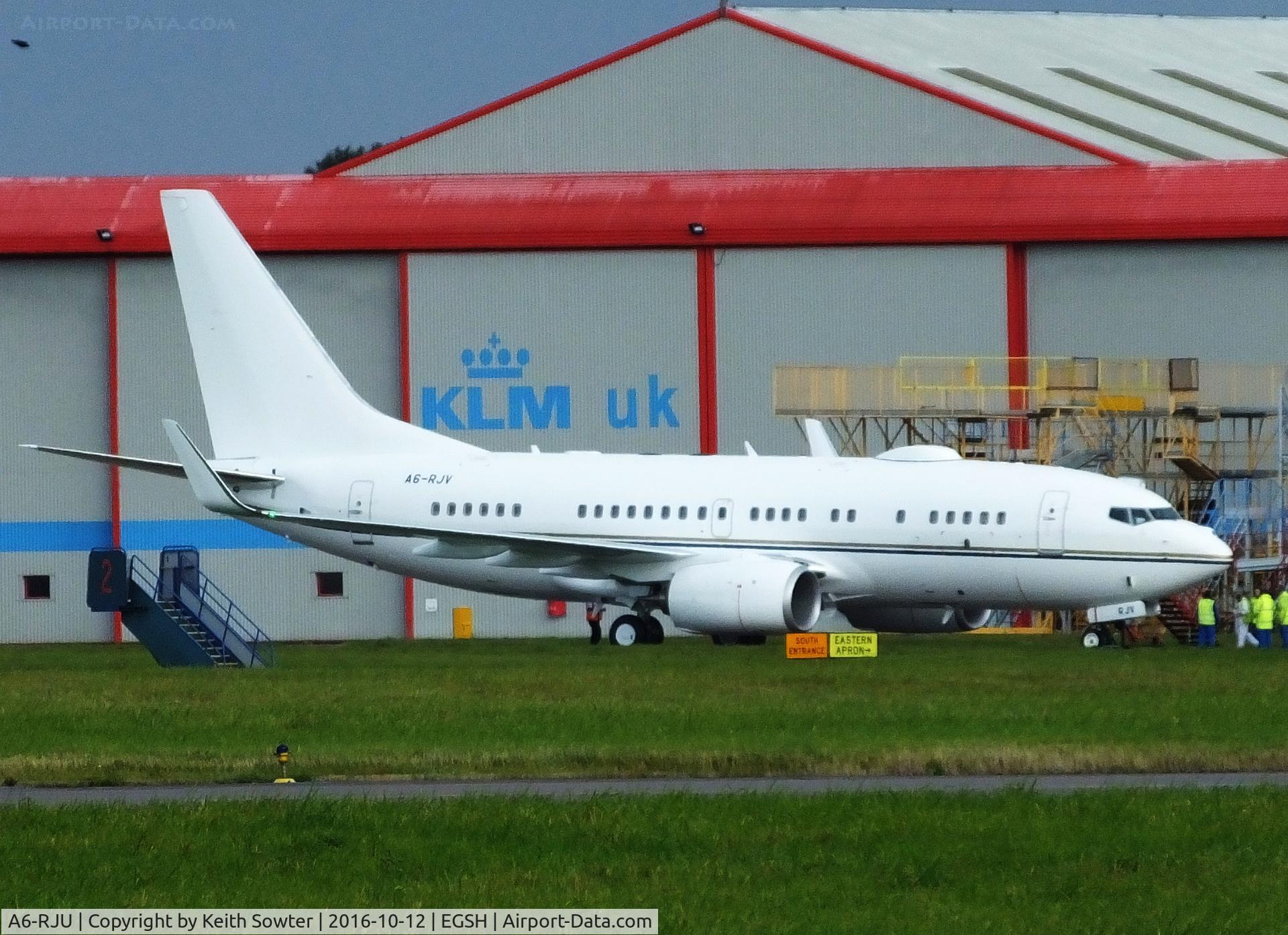 A6-RJU, 2015 Boeing 737-77W BBJ C/N 62468, Ready for an air test