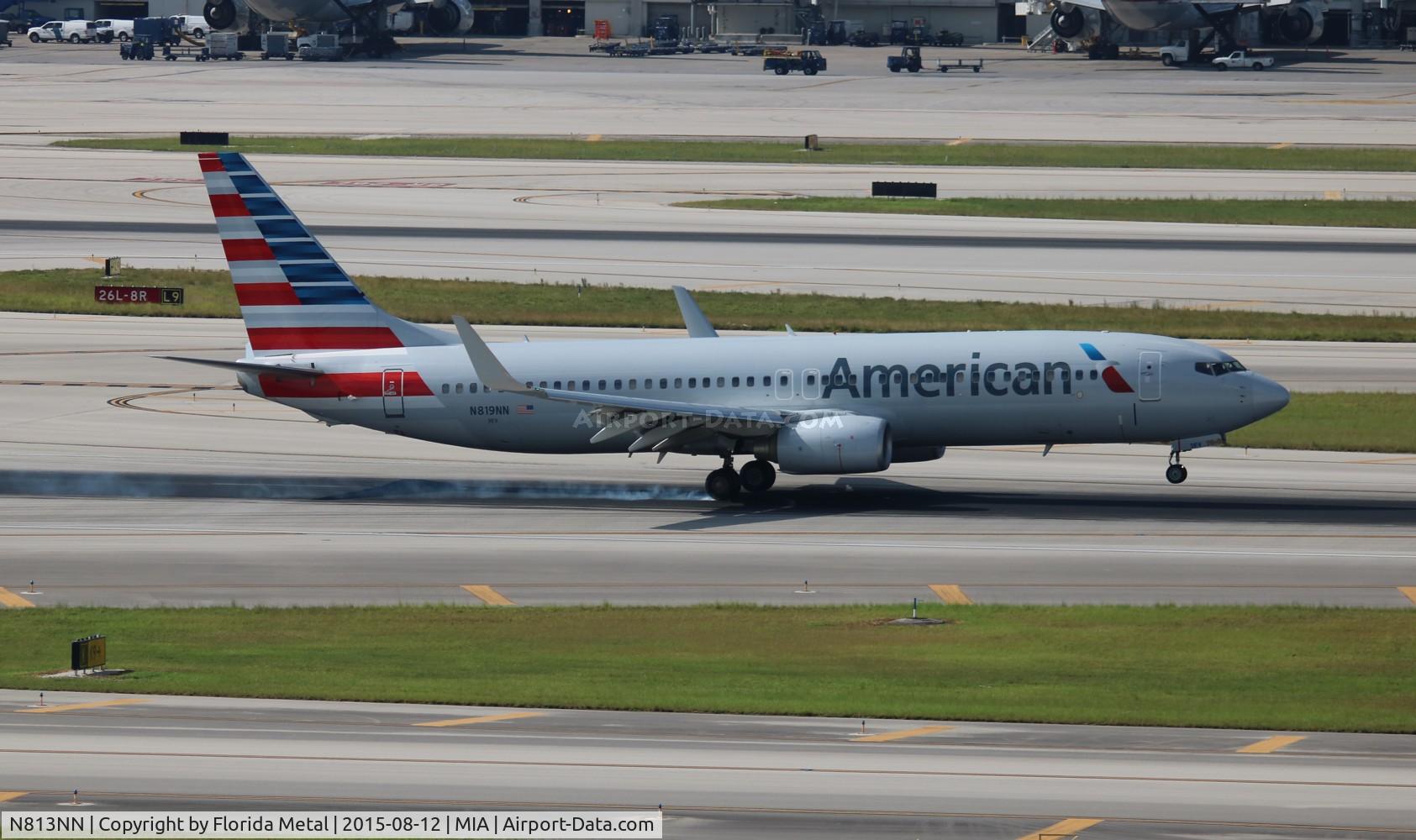 N813NN, 2009 Boeing 737-823 C/N 30918, American