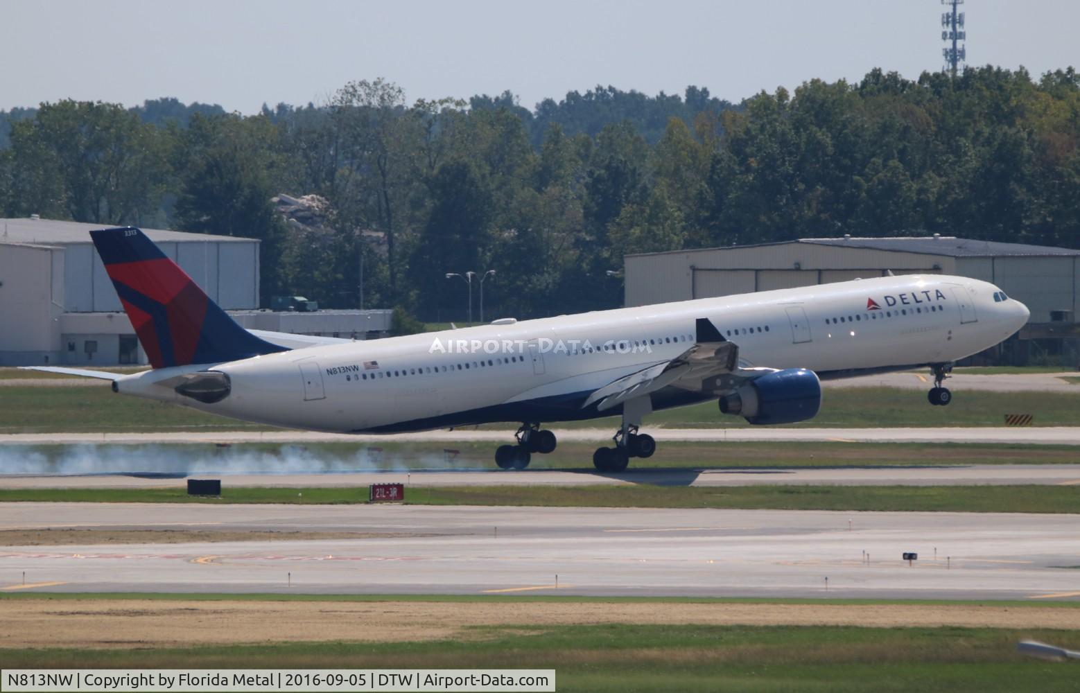 N813NW, 2006 Airbus A33-323X C/N 799, Delta