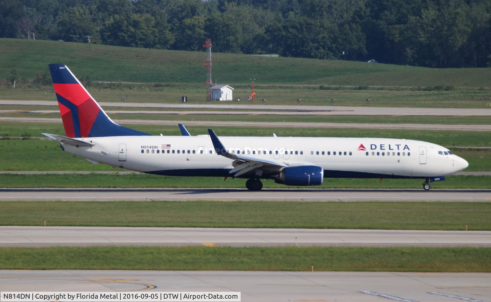 N814DN, 2014 Boeing 737-932/ER C/N 31924, Delta