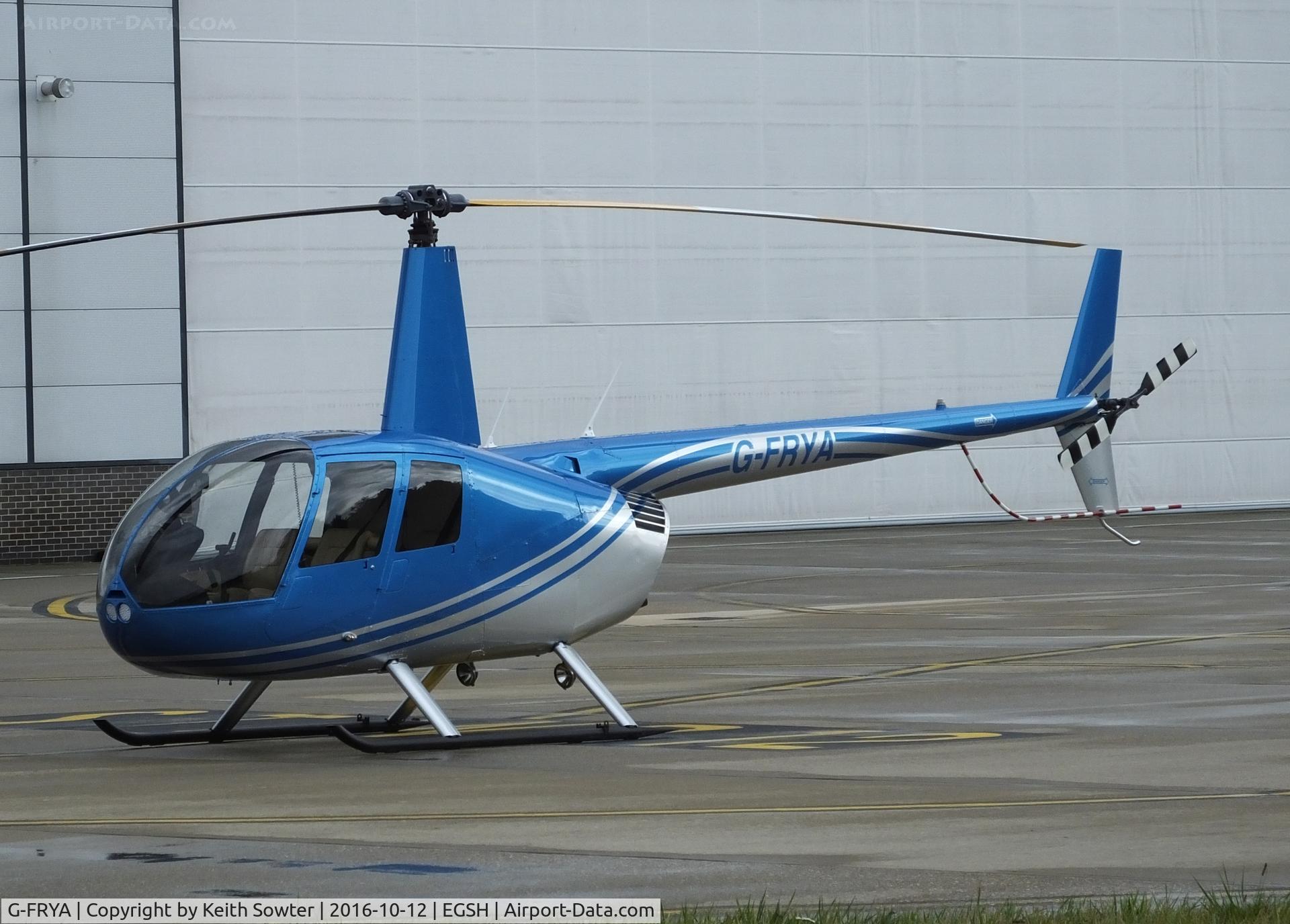 G-FRYA, 2006 Robinson R44 Raven II C/N 11605, Visiting