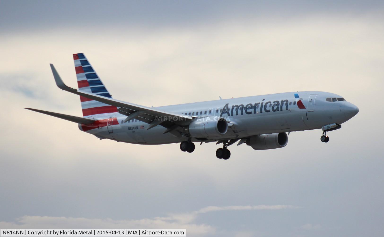 N814NN, 2009 Boeing 737-823 C/N 29562, American
