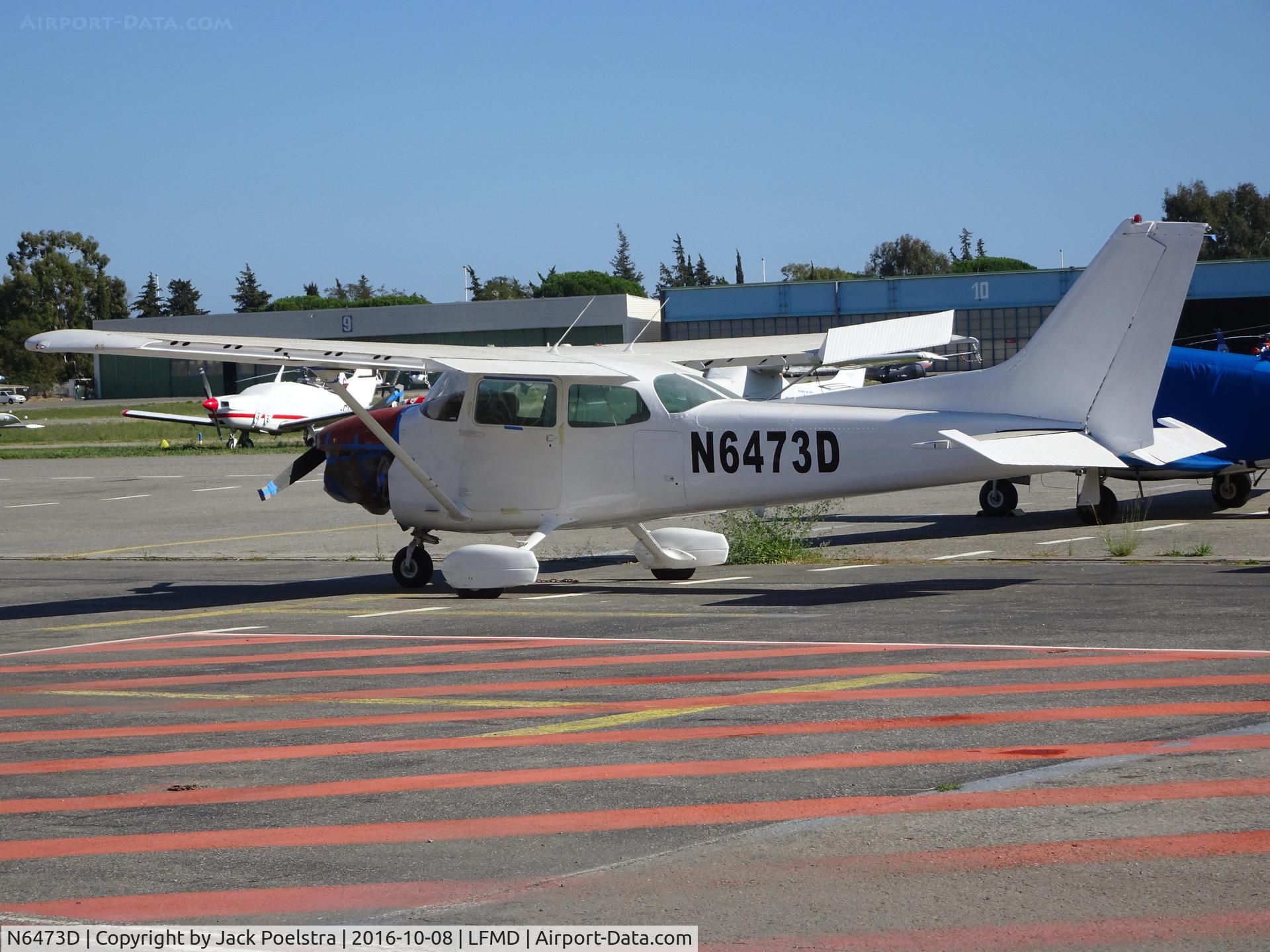 N6473D, 1979 Cessna 172N C/N 17272822, N6473D at ramp of Cannes airport