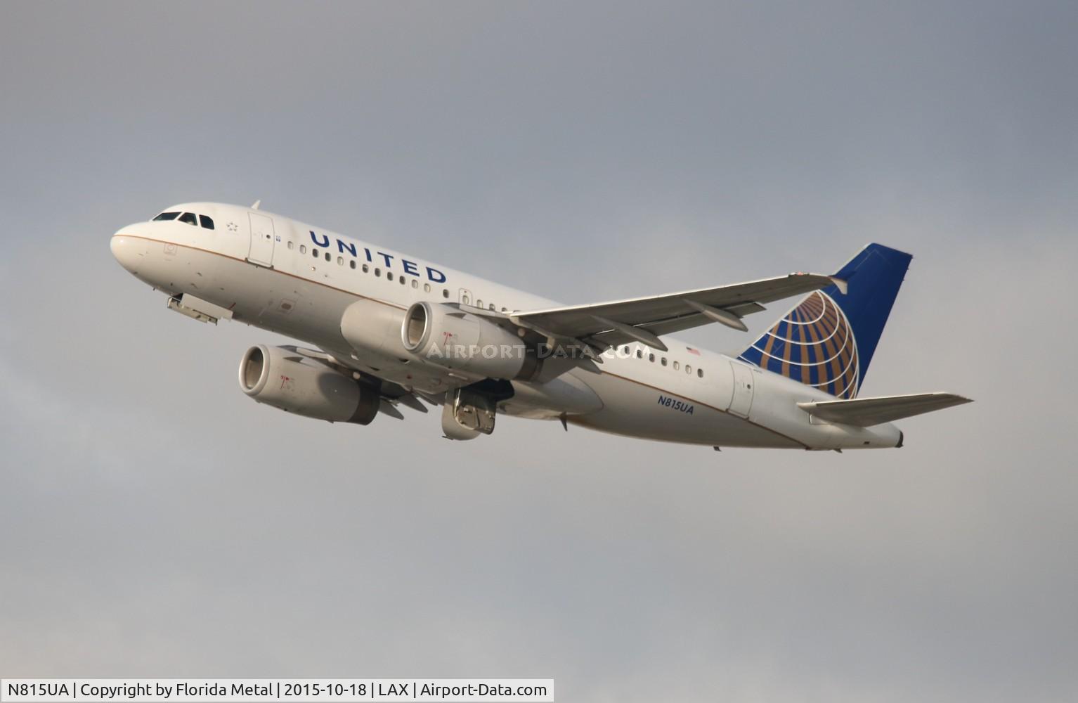 N815UA, 1998 Airbus A319-131 C/N 867, United