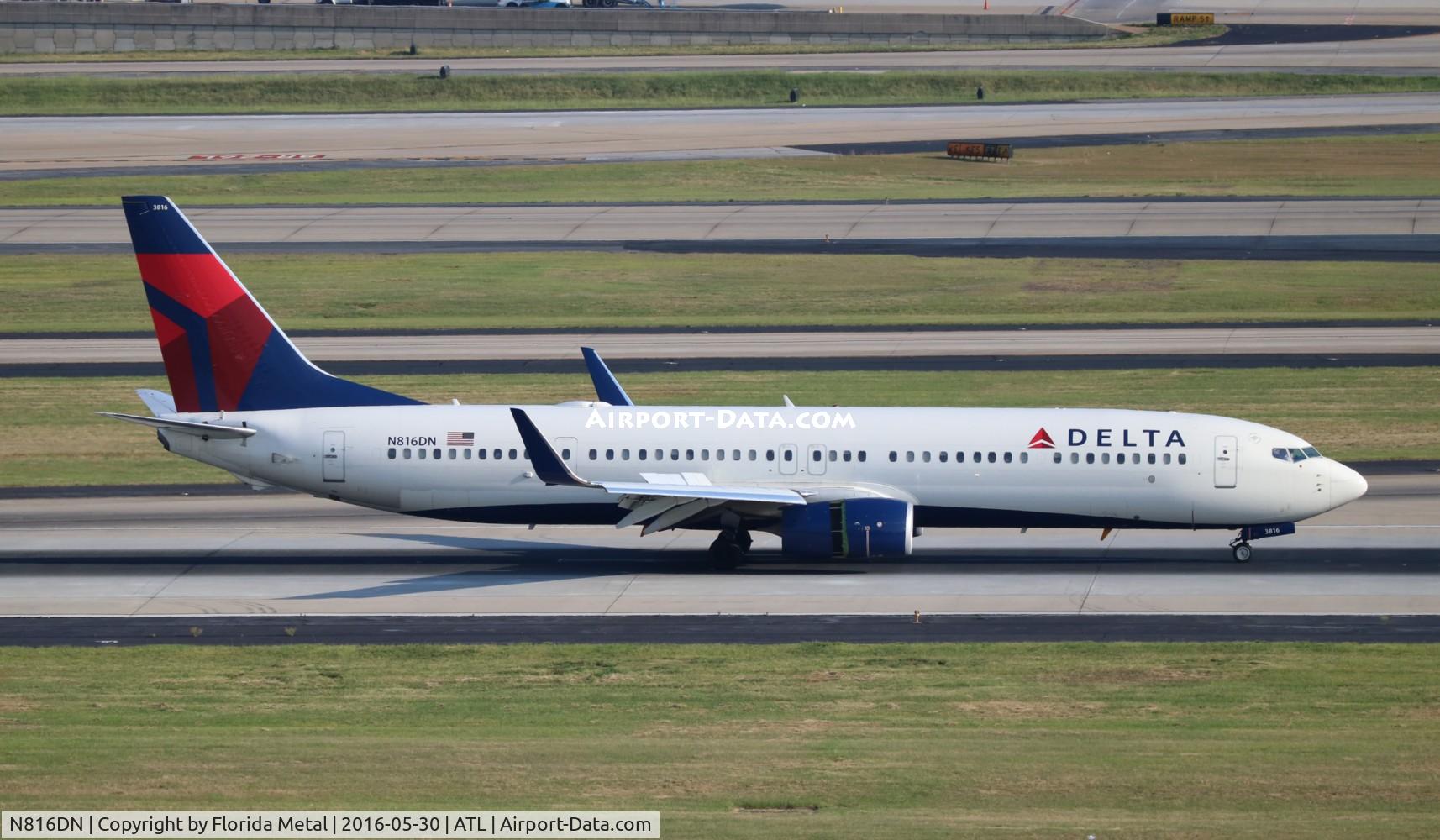 N816DN, 2014 Boeing 737-932/ER C/N 31927, Delta