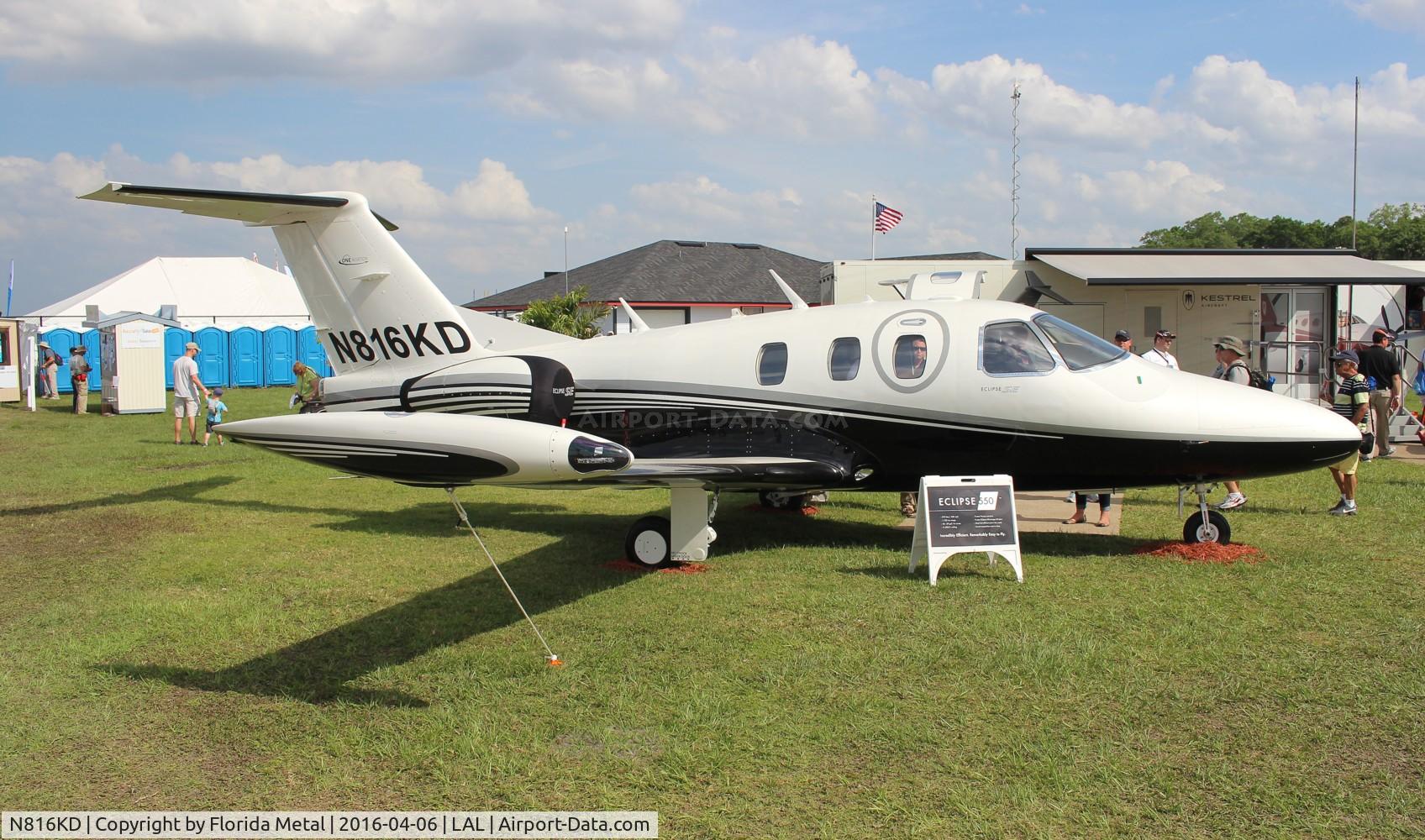 N816KD, 2006 Eclipse Aviation Corp EA500 C/N 000003, Eclipse 500