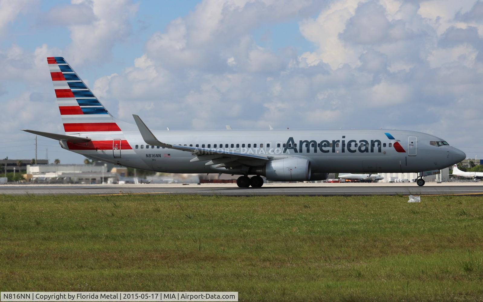 N816NN, 2009 Boeing 737-823 C/N 31081, American