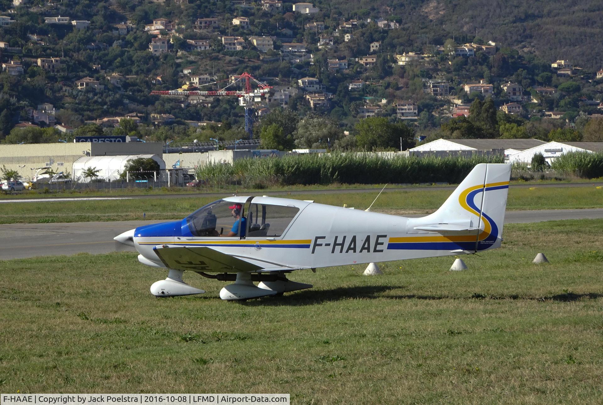 F-HAAE, Robin DR-400-120 C/N 2578, at Cannes Airport