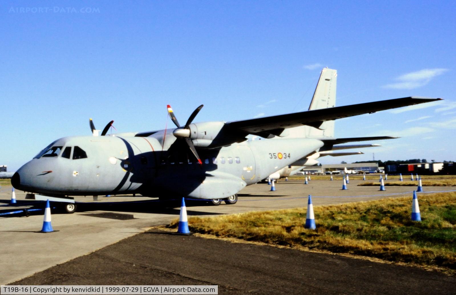 T19B-16, 1993 Airtech CN-235-100M C/N C070, On static display at the 1999 RIAT.
