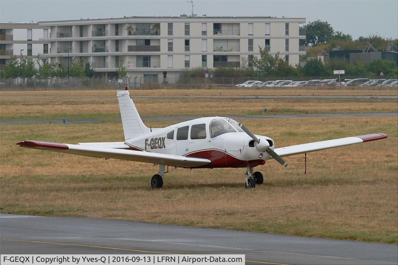 F-GEQX, Piper PA-28-161 Warrior II C/N 28-7716080, Piper PA-28-161 Warrior II, Rennes-St Jacques Flying club (LFRN-RNS)