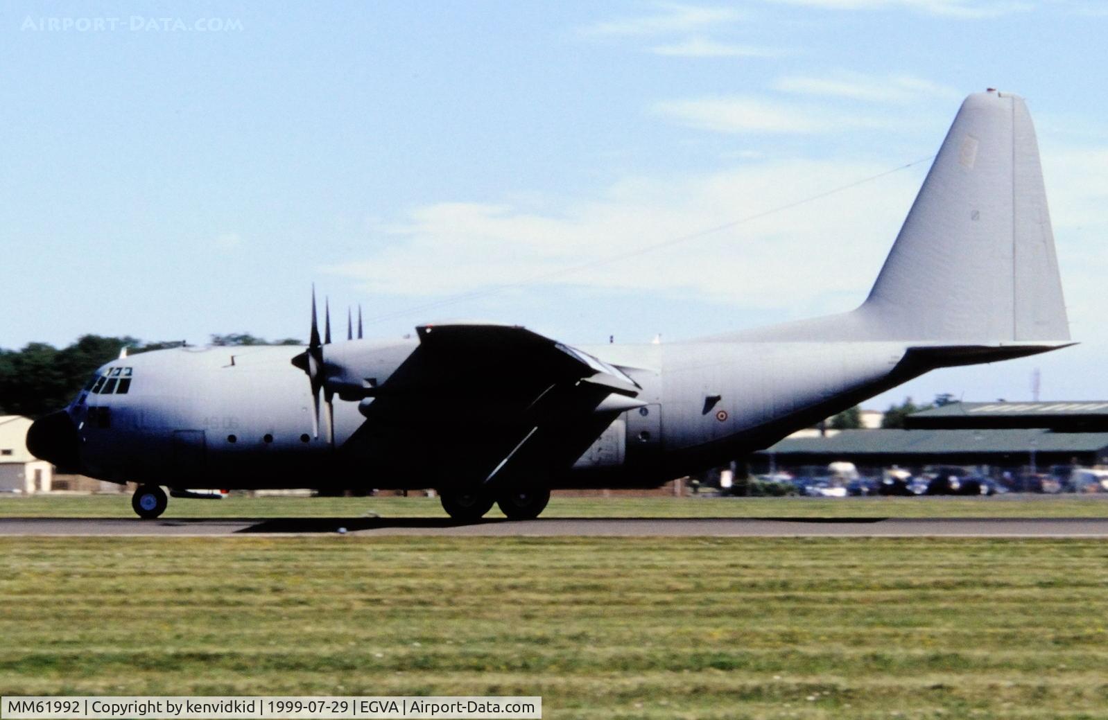 MM61992, 1971 Lockheed C-130H Hercules C/N 382-4449, Arriving at the 1999 RIAT.