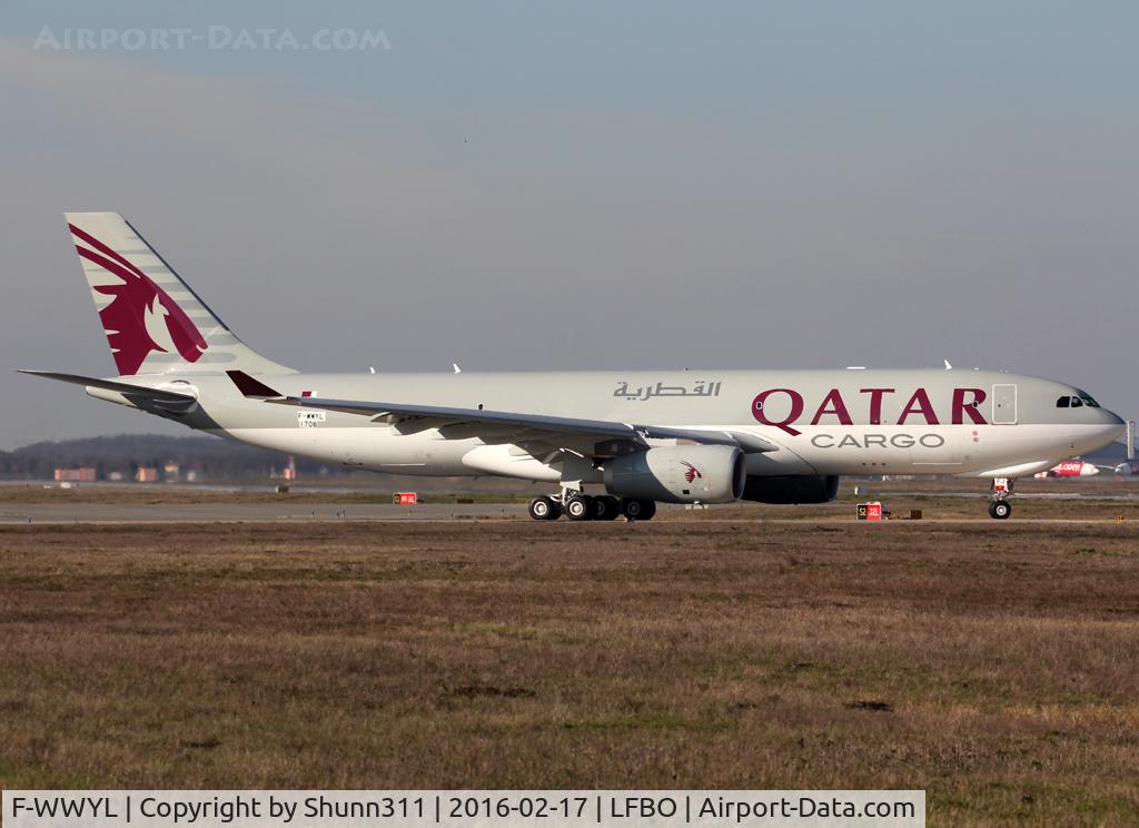 F-WWYL, 2016 Airbus A330-243F C/N 1708, C/n 1708 - To be A7-AFJ