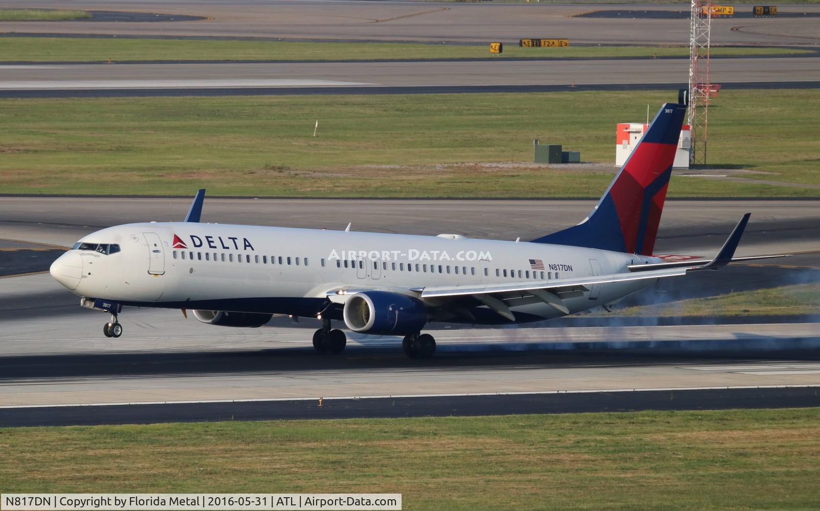 N817DN, 2014 Boeing 737-932/ER C/N 31929, Delta