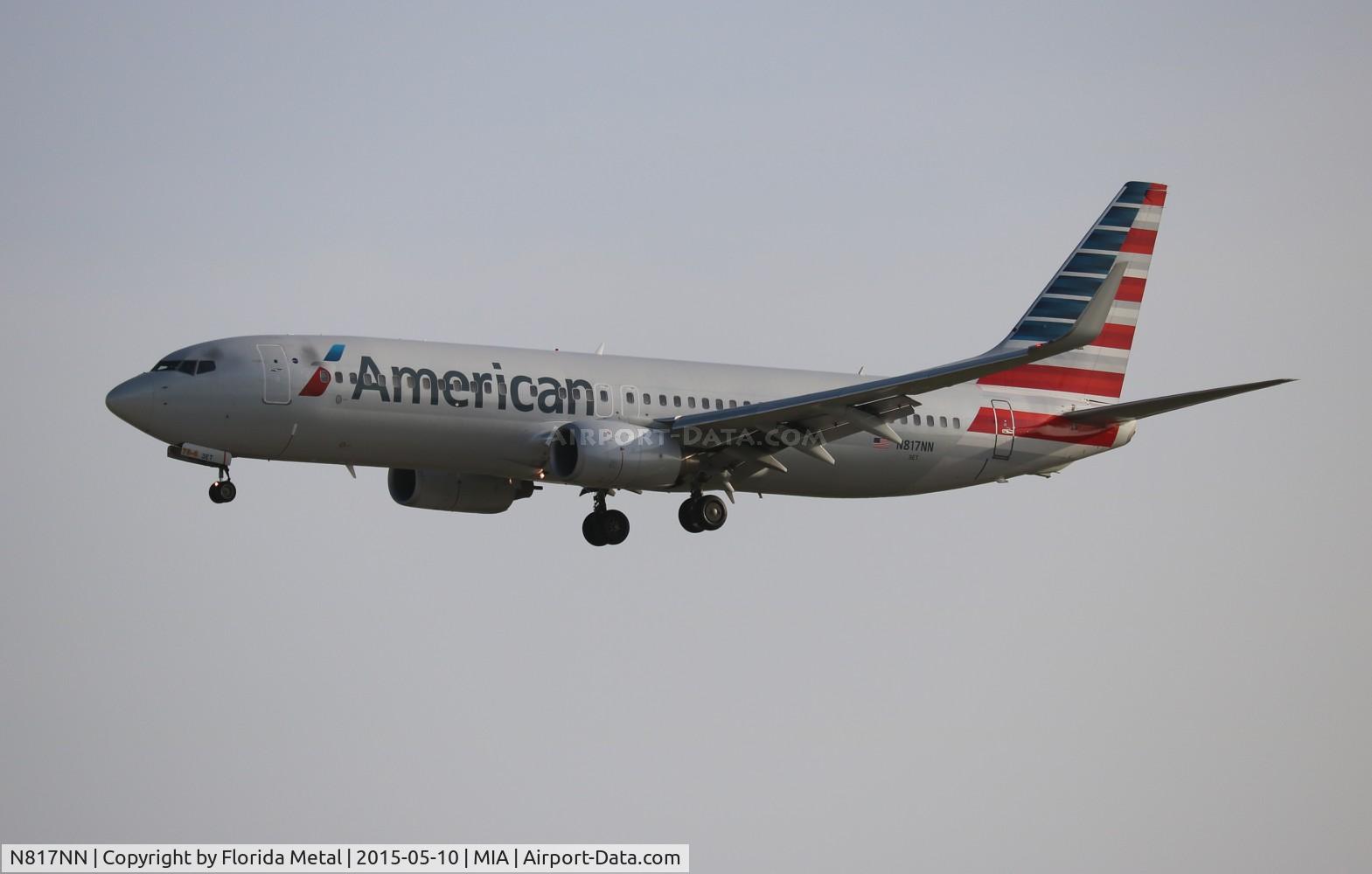 N817NN, 2009 Boeing 737-823 C/N 29558, American