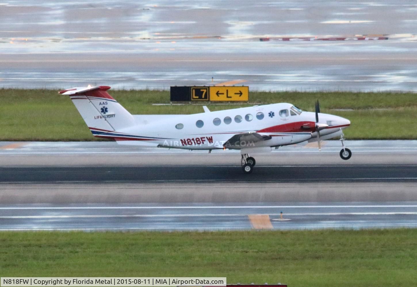 N818FW, 1991 Beech B200 King Air C/N BB-1394, King Air 200