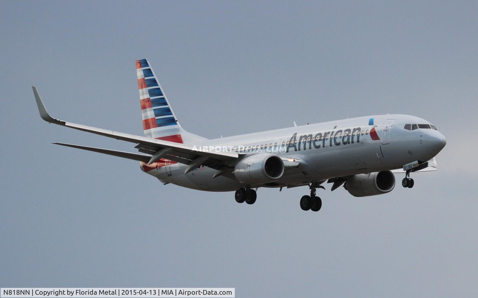 N818NN, 2009 Boeing 737-823 C/N 30910, American
