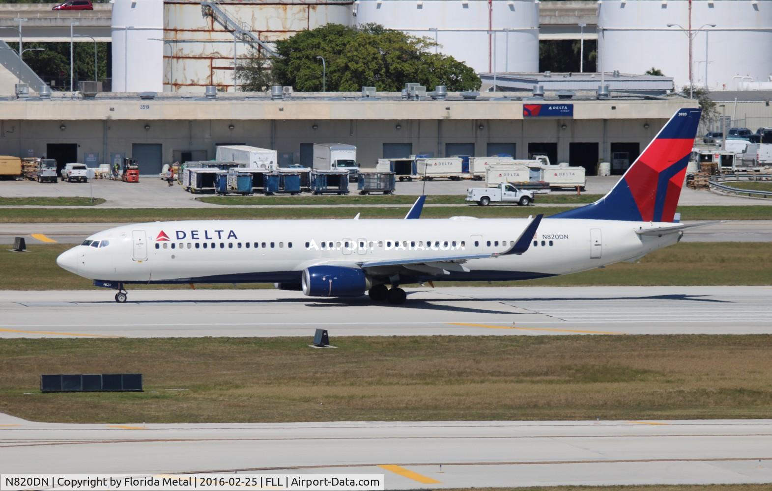 N820DN, 2014 Boeing 737-932/ER C/N 31931, Delta