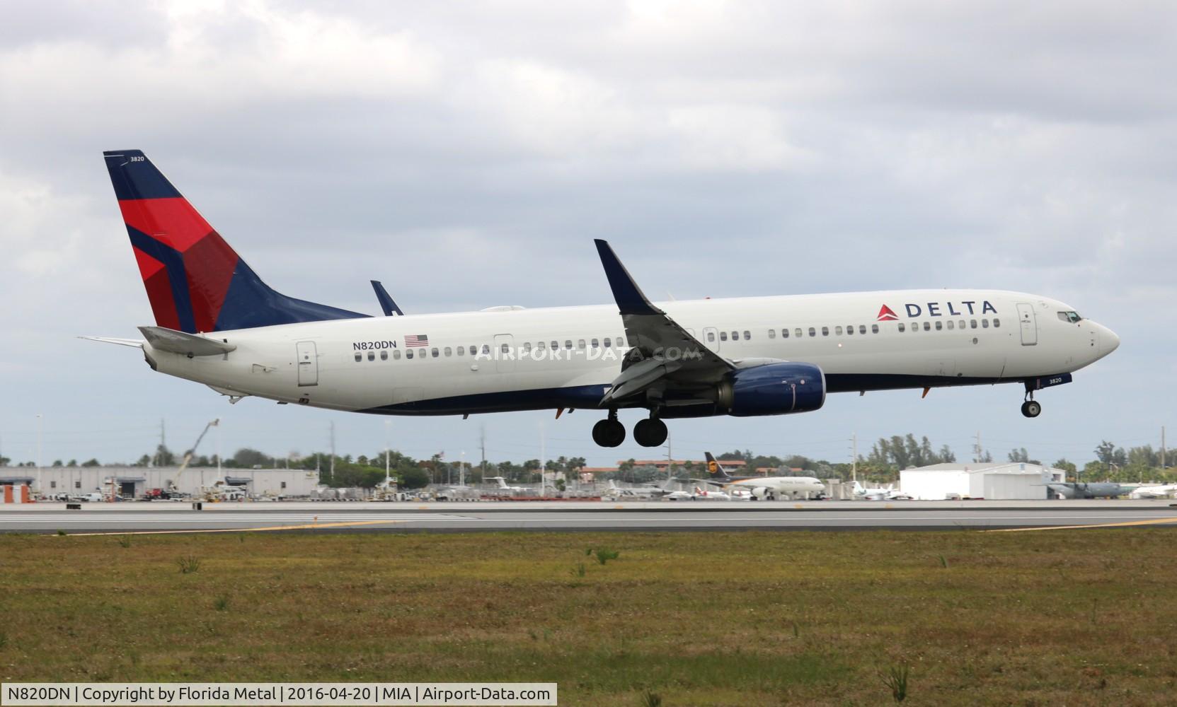 N820DN, 2014 Boeing 737-932/ER C/N 31931, Delta