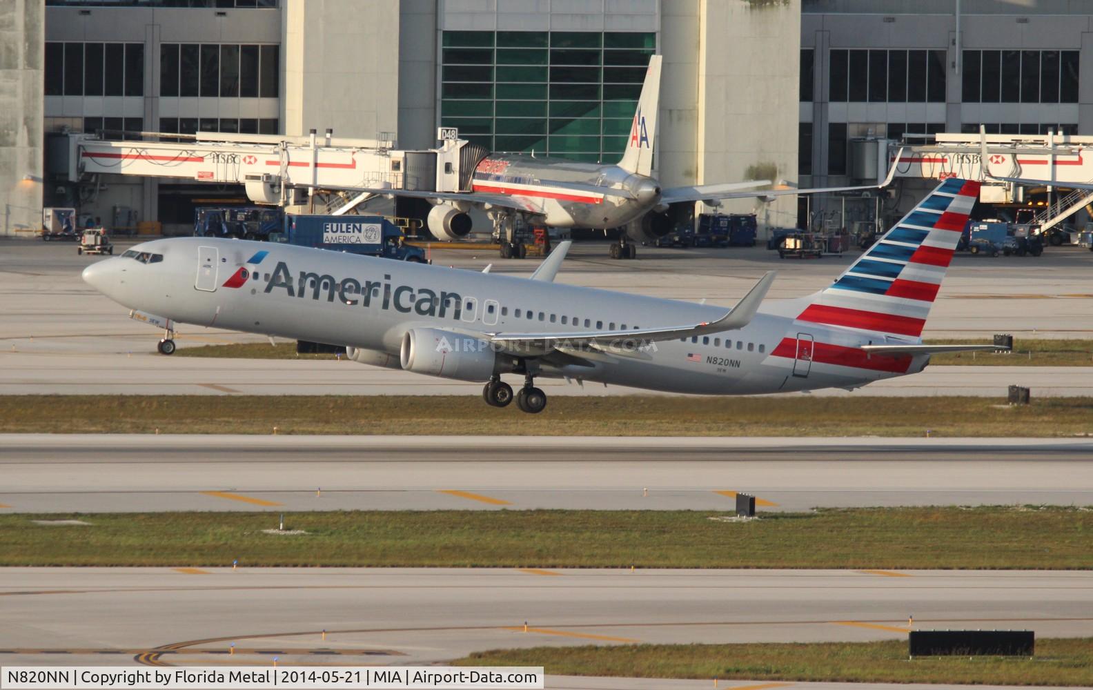 N820NN, 2009 Boeing 737-823 C/N 29559, American