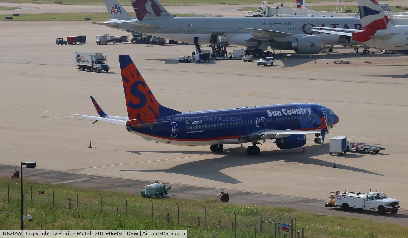 N820SY, 2014 Boeing 737-8FH C/N 39951, Sun Country
