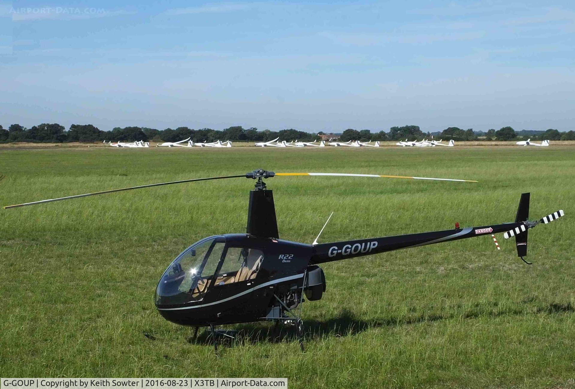 G-GOUP, 1991 Robinson R22 Beta II C/N 1663, Rotary visitor