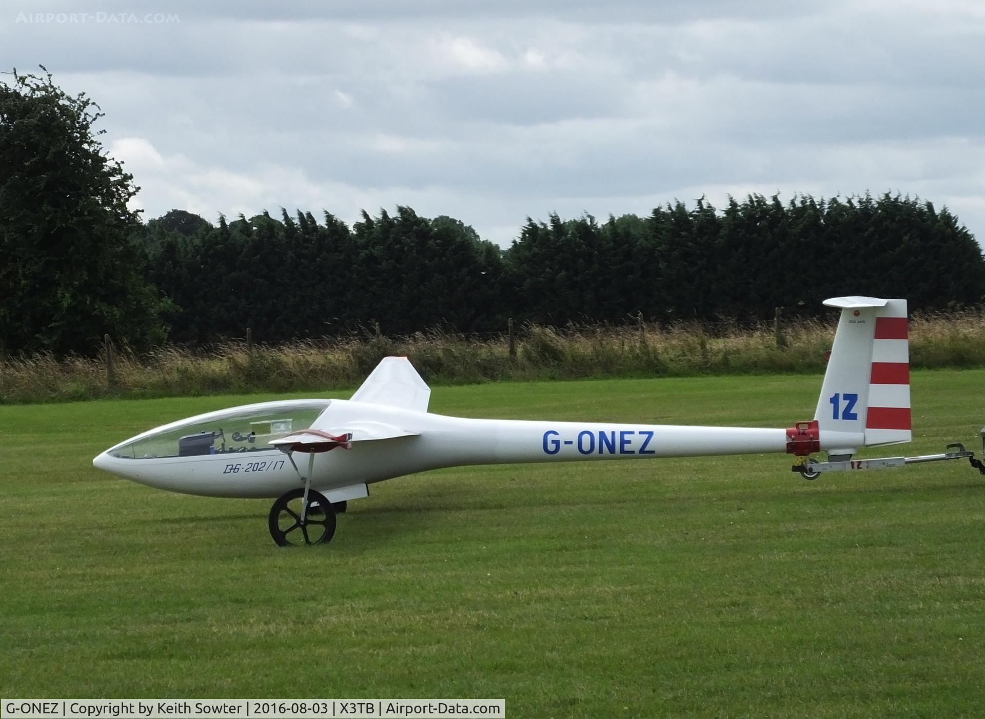 G-ONEZ, 1981 Glaser-Dirks DG-200/17 C/N 2-1431738, Glider Comp