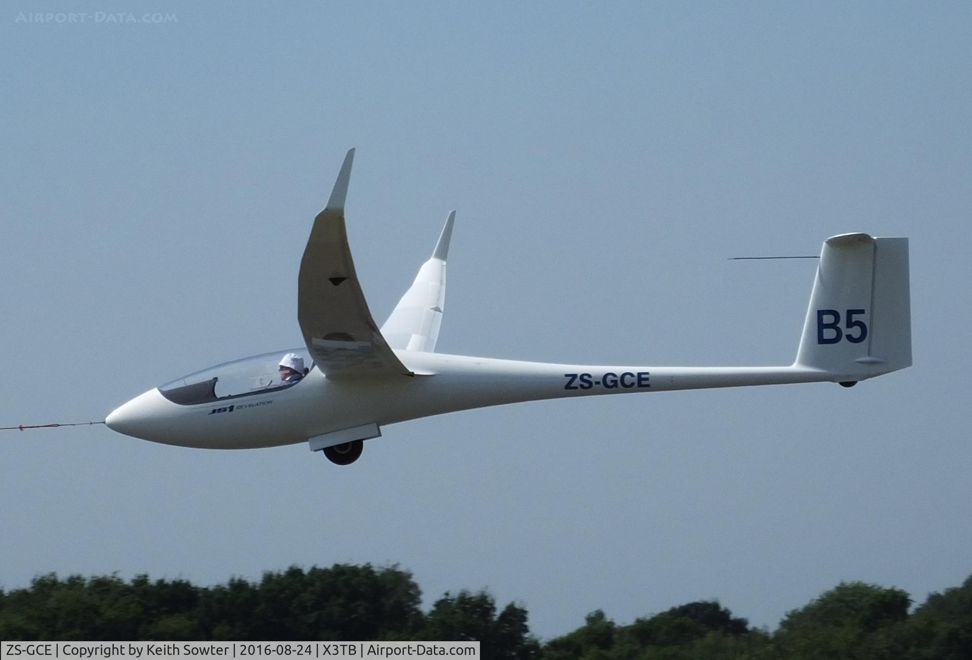 ZS-GCE, Jonker Sailplanes JS-1B Revelation C/N 1B-013, Glider Comp