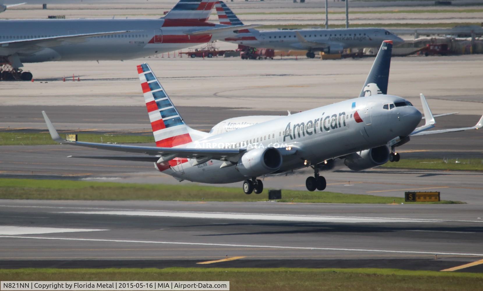 N821NN, 2009 Boeing 737-823 C/N 30912, American