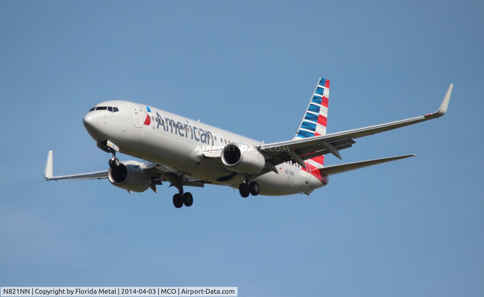 N821NN, 2009 Boeing 737-823 C/N 30912, American