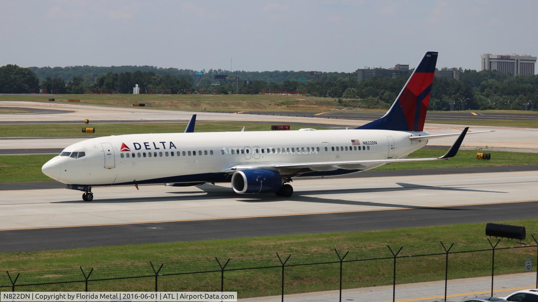 N822DN, 2014 Boeing 737-932/ER C/N 33933, Delta