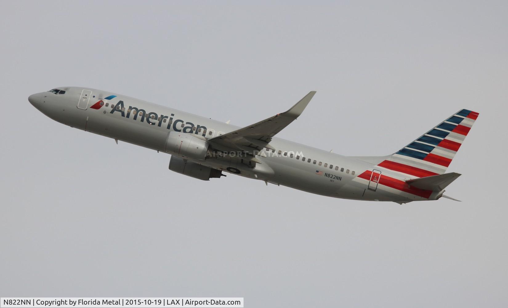 N822NN, 2009 Boeing 737-823 C/N 31085, American