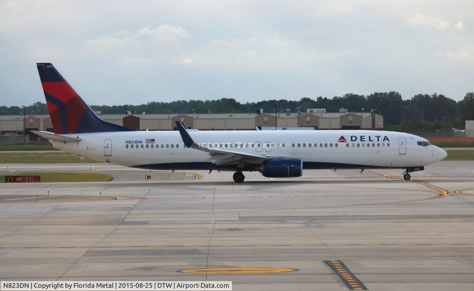 N823DN, 2014 Boeing 737-932/ER C/N 31934, Delta