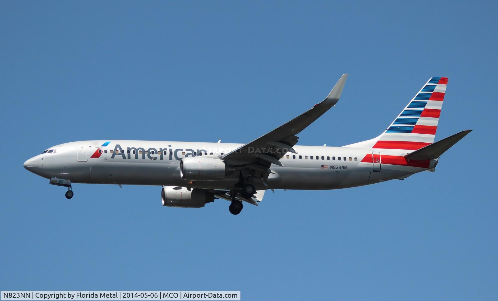 N823NN, 2010 Boeing 737-823 C/N 29560, American