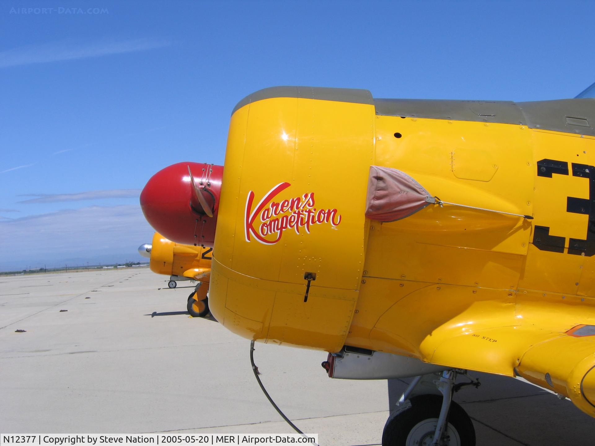 N12377, North American SNJ-5 Texan Texan C/N 85086, 