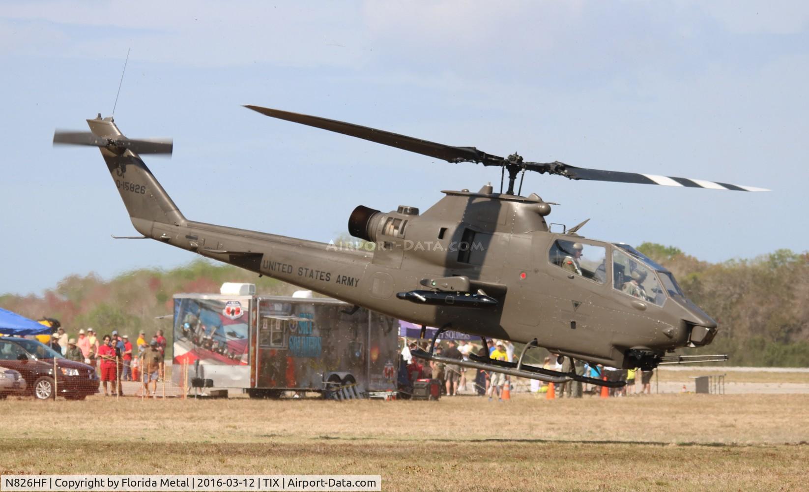 N826HF, 1967 Bell AH-1F Cobra C/N 67-15826, Cobra