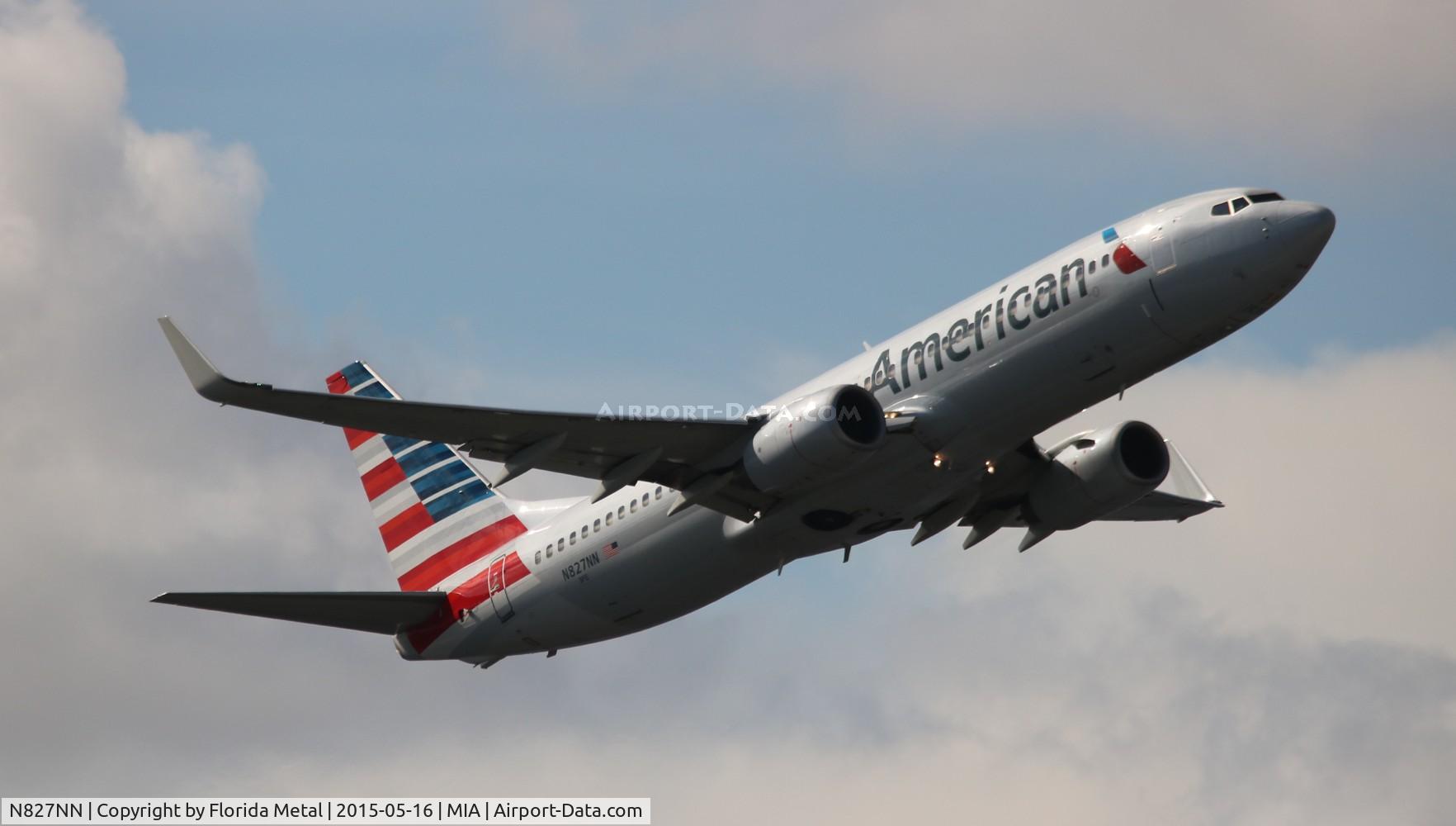N827NN, 2010 Boeing 737-823 C/N 33209, American