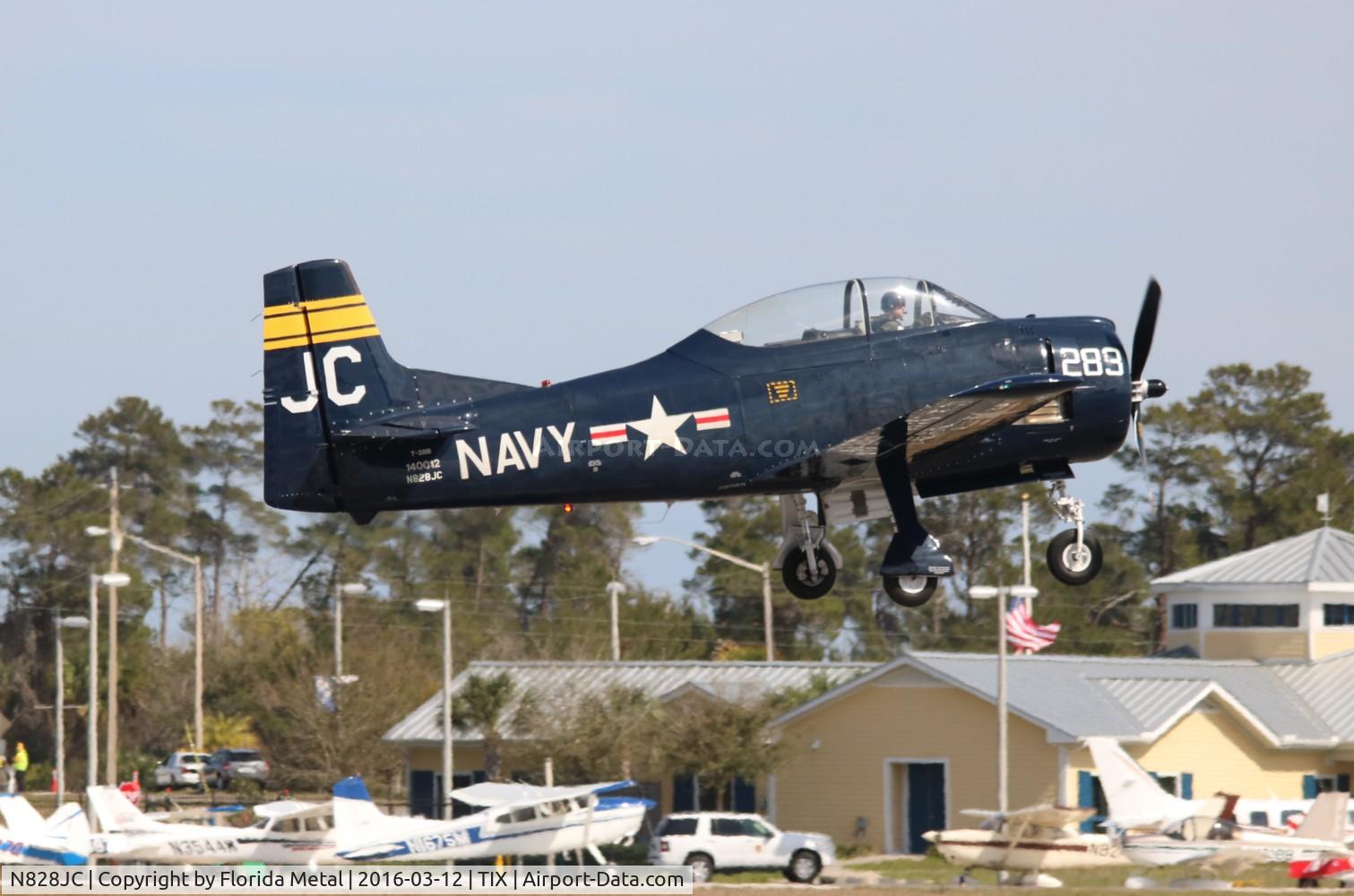 N828JC, 1955 North American T-28B Trojan C/N 219-11, Trojan