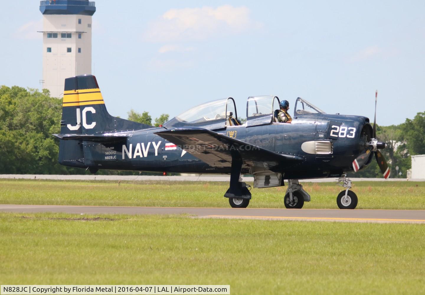 N828JC, 1955 North American T-28B Trojan C/N 219-11, Trojan