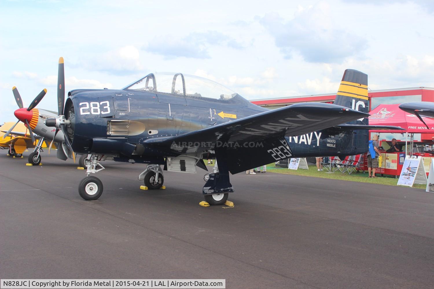 N828JC, 1955 North American T-28B Trojan C/N 219-11, Trojan