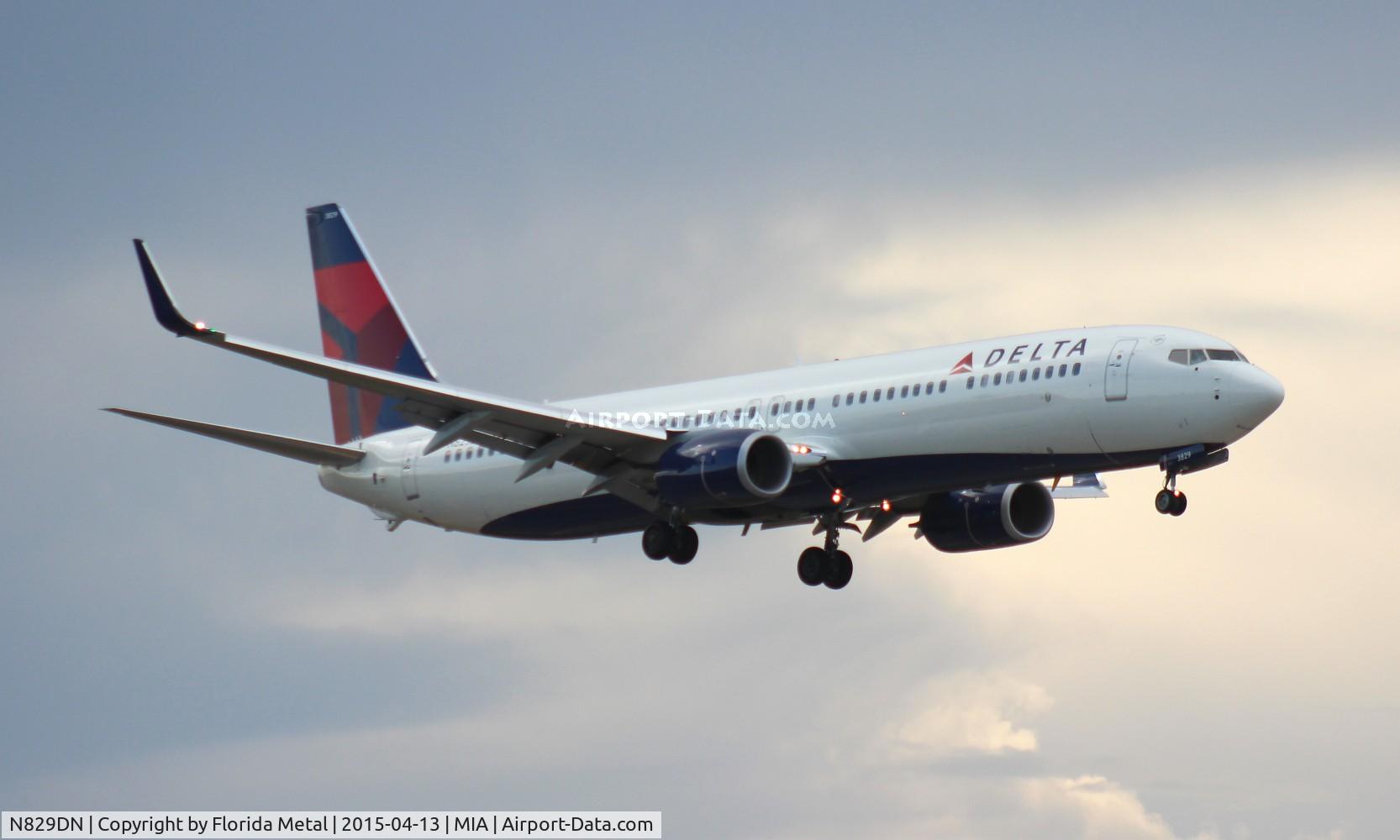 N829DN, 2014 Boeing 737-932/ER C/N 31941, Delta