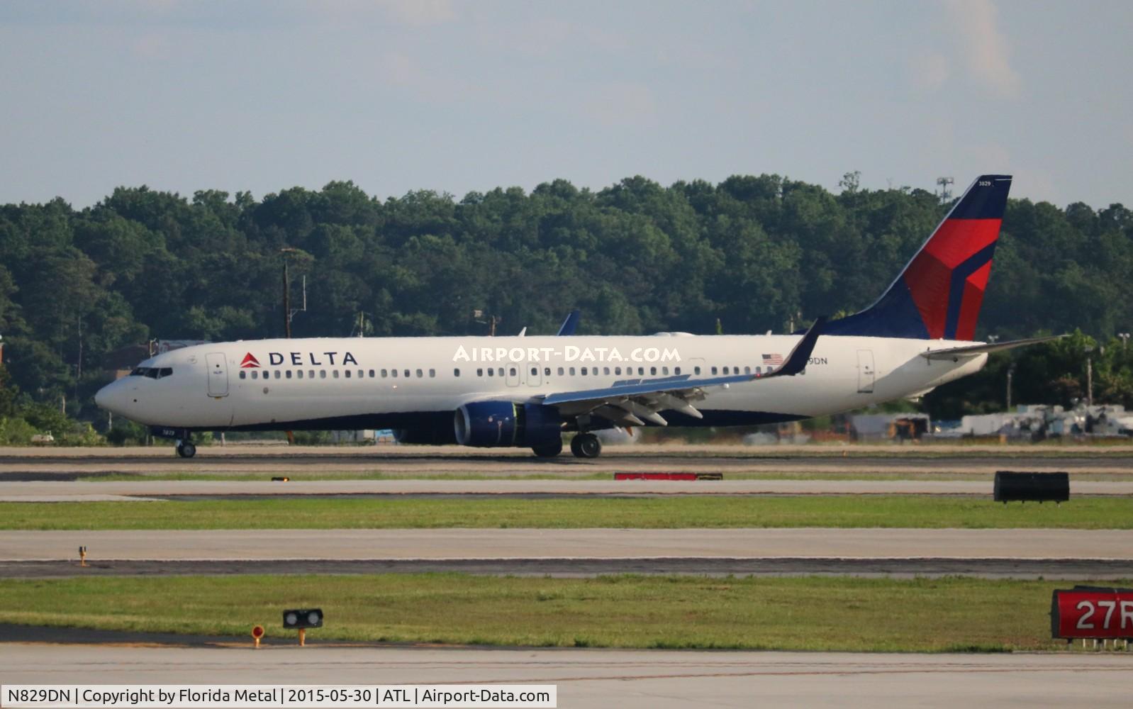 N829DN, 2014 Boeing 737-932/ER C/N 31941, Delta