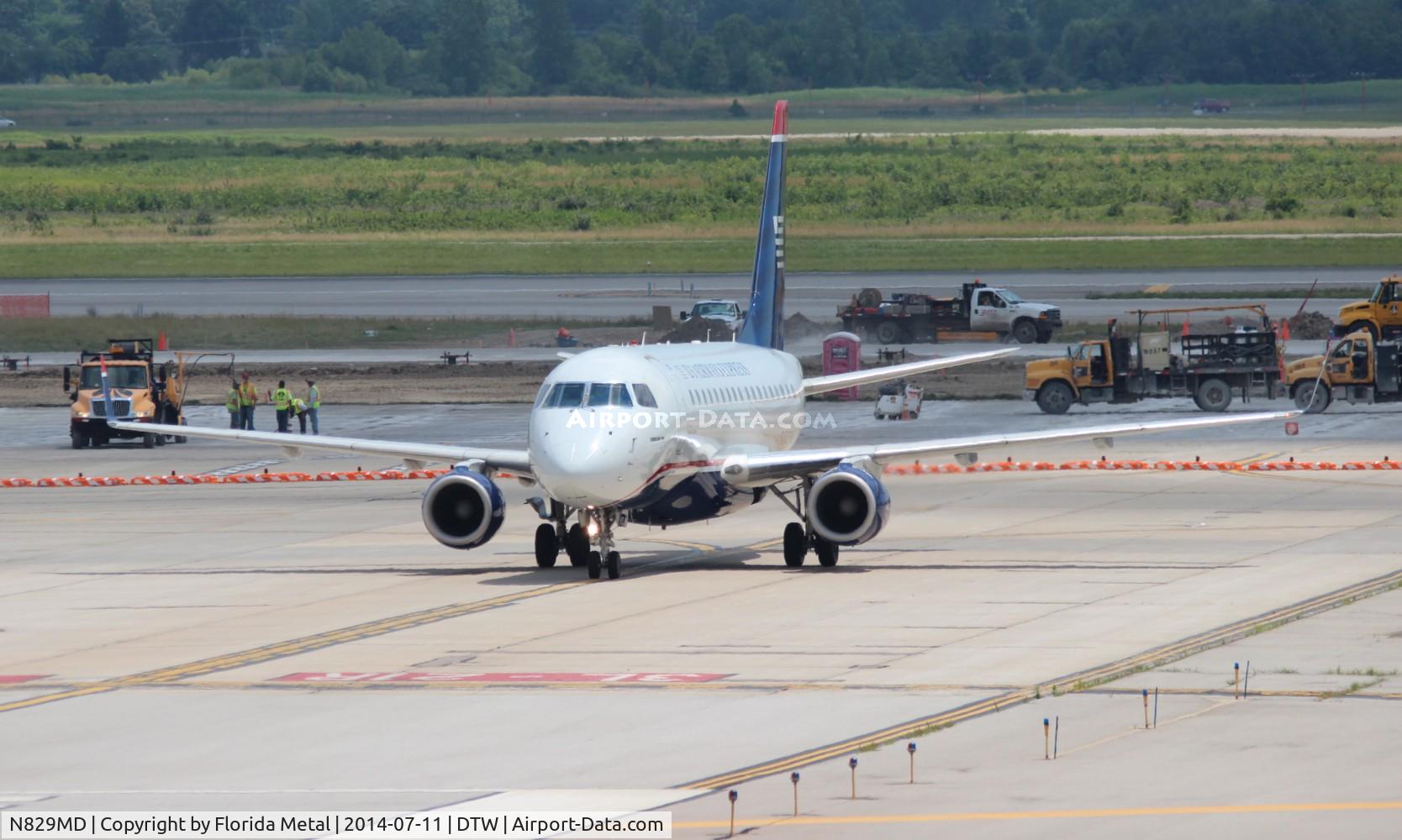N829MD, 2005 Embraer 170SU (ERJ-170-100SU) C/N 17000049, USAirways 