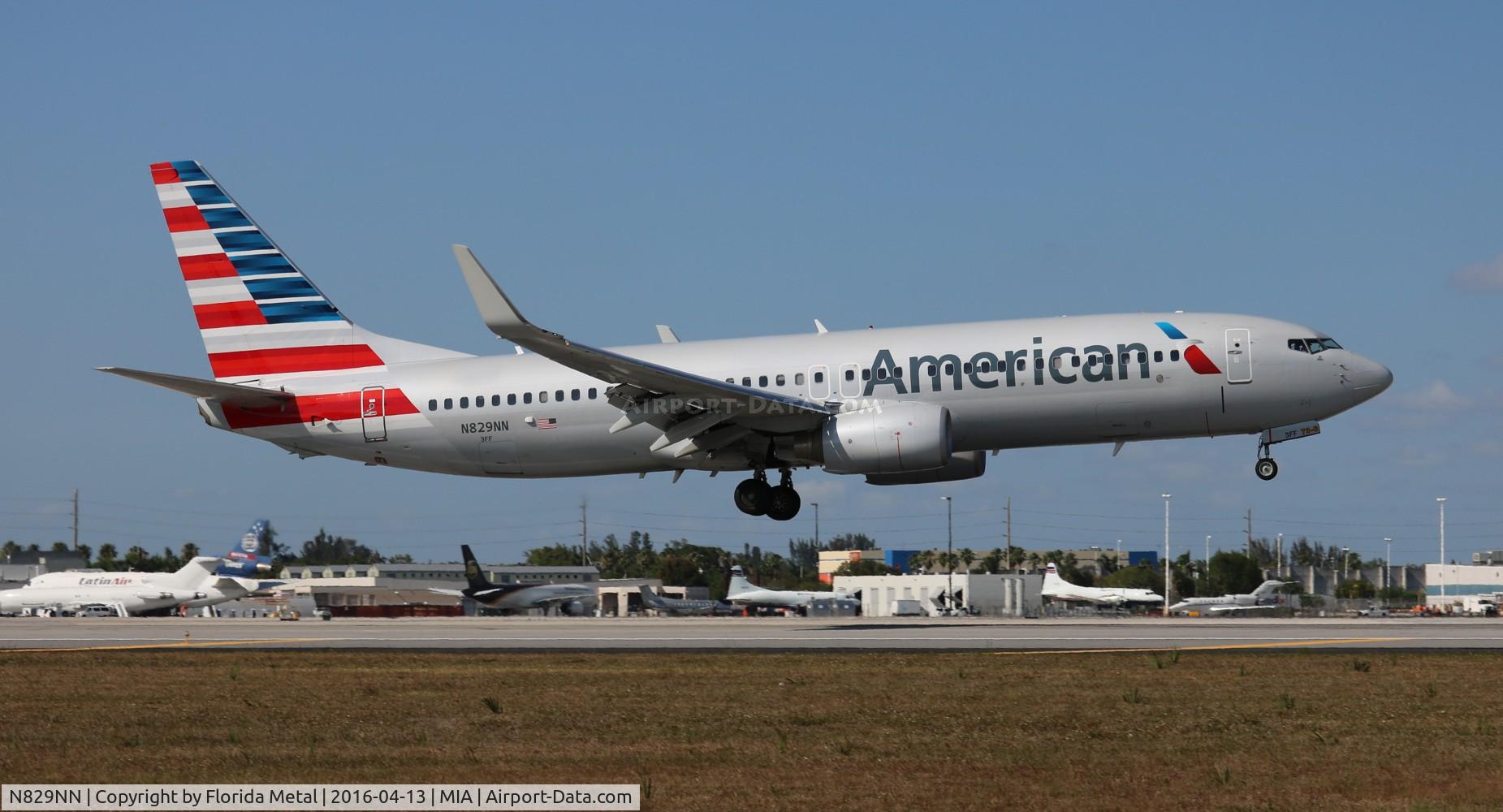 N829NN, 2010 Boeing 737-823 C/N 33210, American