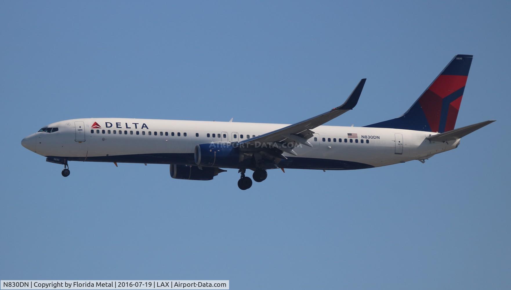 N830DN, 2014 Boeing 737-932/ER C/N 31940, Delta