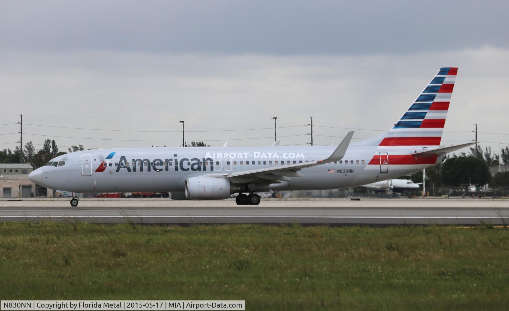 N830NN, 2010 Boeing 737-823 C/N 31091, American